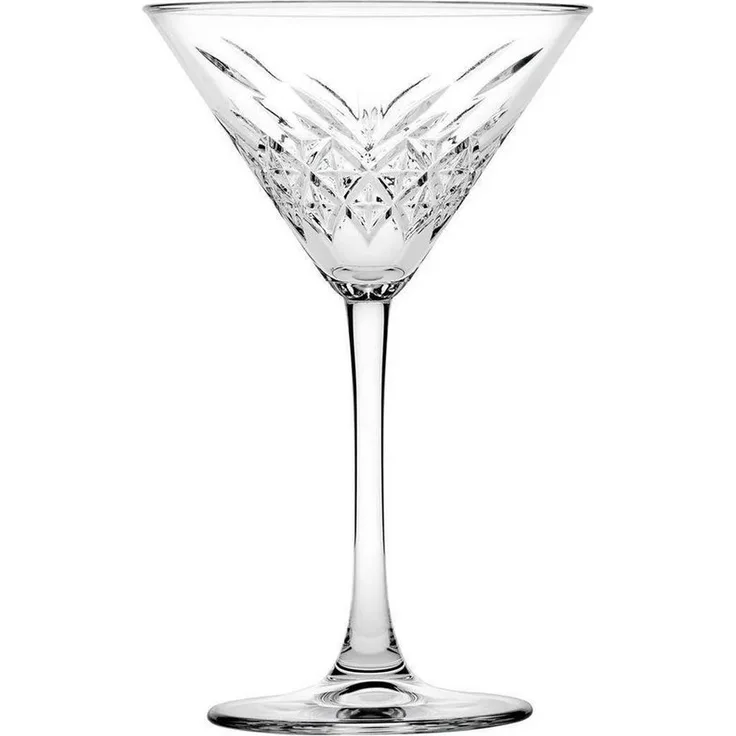 Pasabahce Cocktailglas Pasabahce Timeless Martiniglas XL 6er Set, Kristallglas