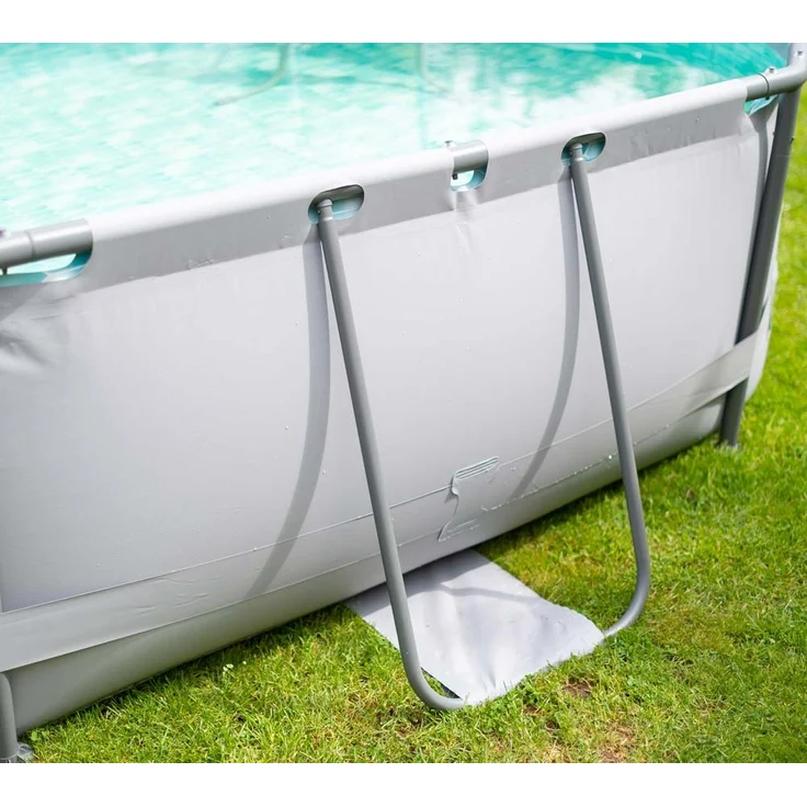 Summer Waves Active Frame Pool | Aufstellpool oval | Inkl. Zubehör | Anthrazit | 300x200x84 cm – Bild 9