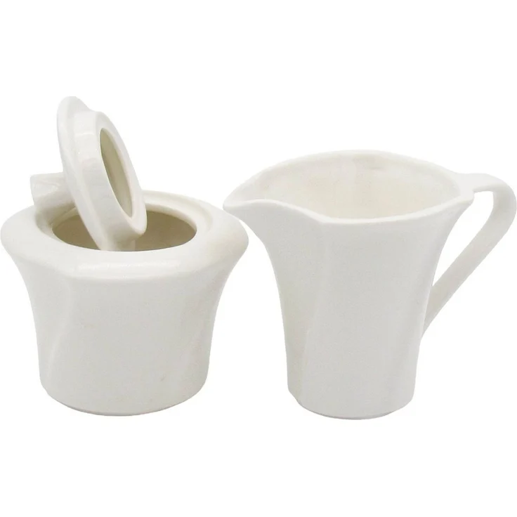 Retsch Arzberg Zuckerdose & Milchkännchen aus Porzellan – 2-teiliges Set, (Zuckerdose mit Deckel & Milchkännchen 180 ml) – Bild 2