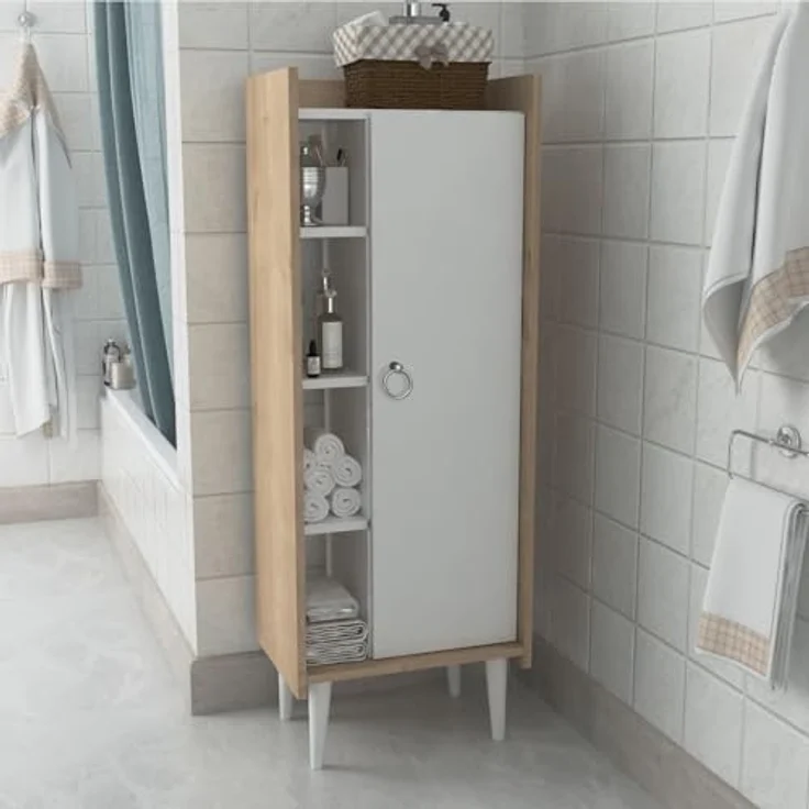 Hanah Home Lagomood Ruby - Oak, White – Bild 1