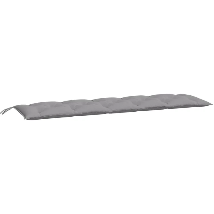 vidaXL Gartenbank-Auflagen 2 Stk. Grau 180x50x7 cm Oxford-Gewebe 361717 – Bild 2