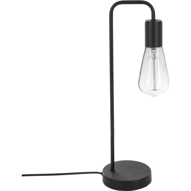 Tischlampe KELI, Tischleuchte aus Metall, 46 cm, Atmosphera