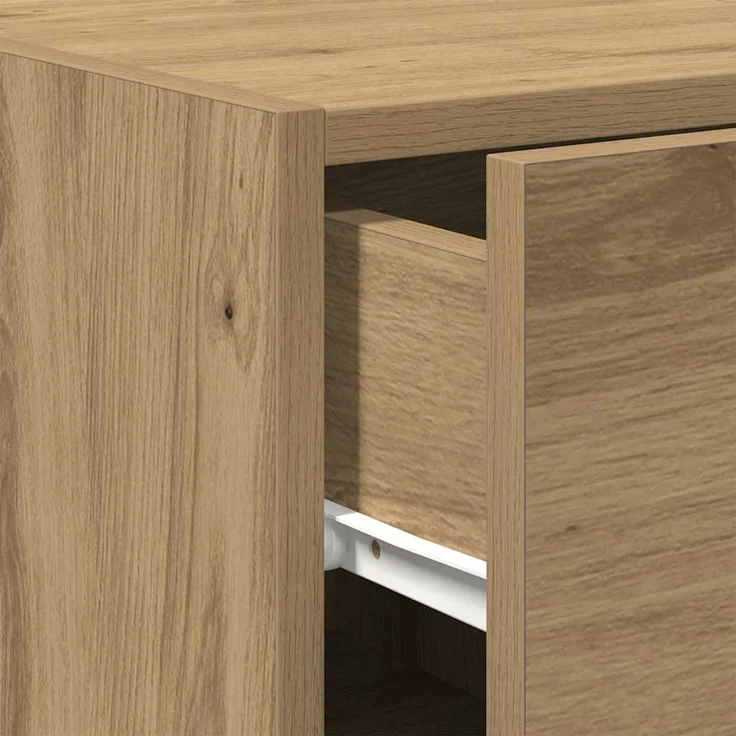 vidaXL Sideboard mit Schubladen Artisan-Eiche 30 x 42,5 x 93 cm 868750 – Bild 9