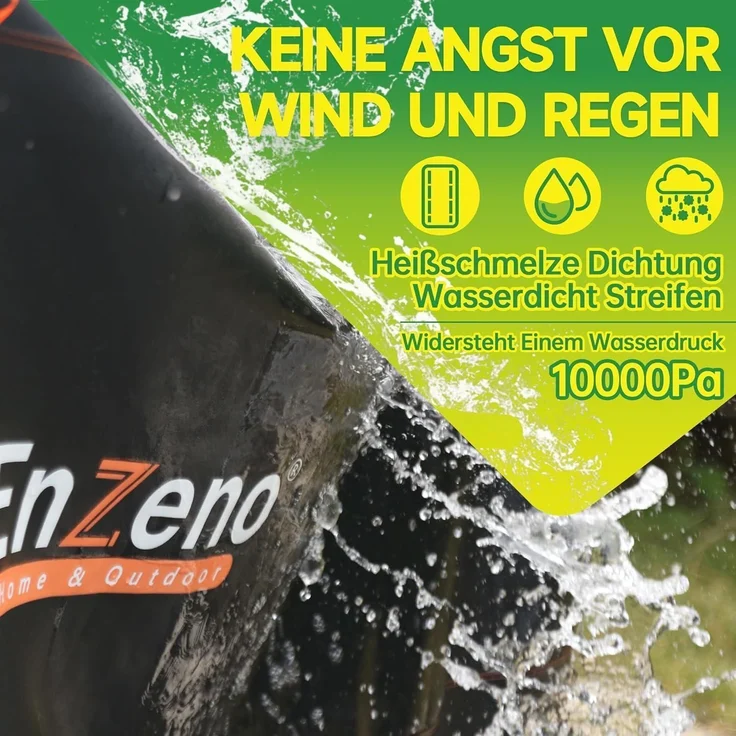 Enzeno Abdeckung Gartenmöbel 300x200x90cm wasserdicht Oxford Material – Bild 2