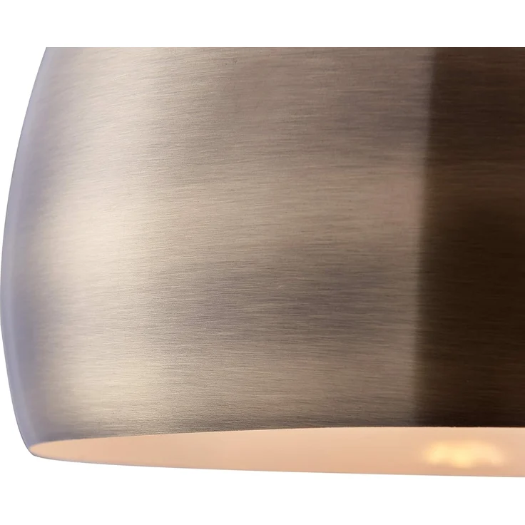 Teamson Home Bogenlampe Stehlampe Bogenleuchte aus Metall gelb 173x11x32 cm – Bild 7
