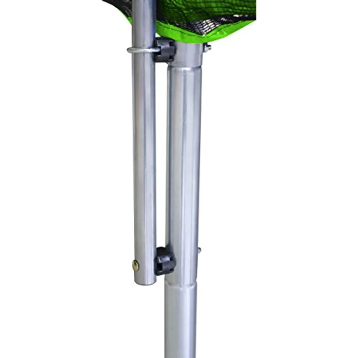 SixBros. SixJump 1,85 M Gartentrampolin Grün TG185/1572, inkl. Sicherheitsnetz, Leiter und Wetterplane, max. Traglast 100 kg – Bild 4