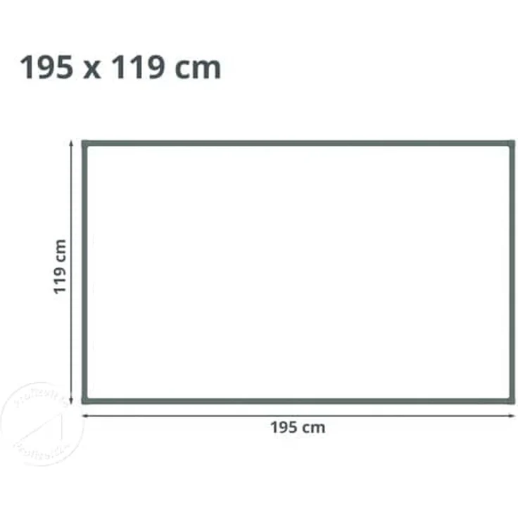 GFP Hochbeet Kräuter-Gemüse-Beet Aluminium CHRISTINA - 195x119x77cm - Aluminium eloxiert – Bild 5