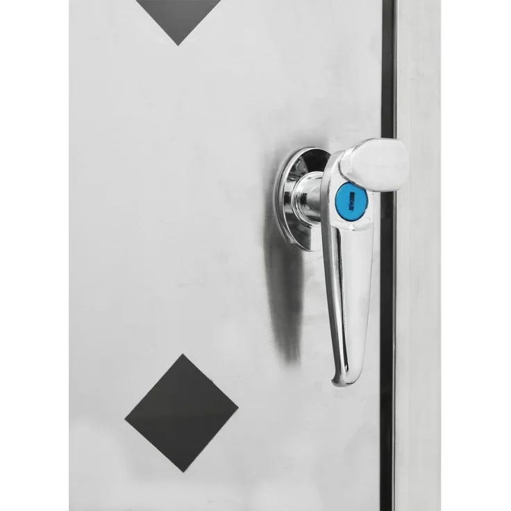 vidaXL Mülltonnenbox für 1 Tonne 240 L Edelstahl 145379 – Bild 2