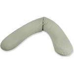 Theraline Stillkissen Ersatzbezug, 190 cm, aus 100% Baumwolle, Oeko-Tex Standard 100, in zartem Naturton