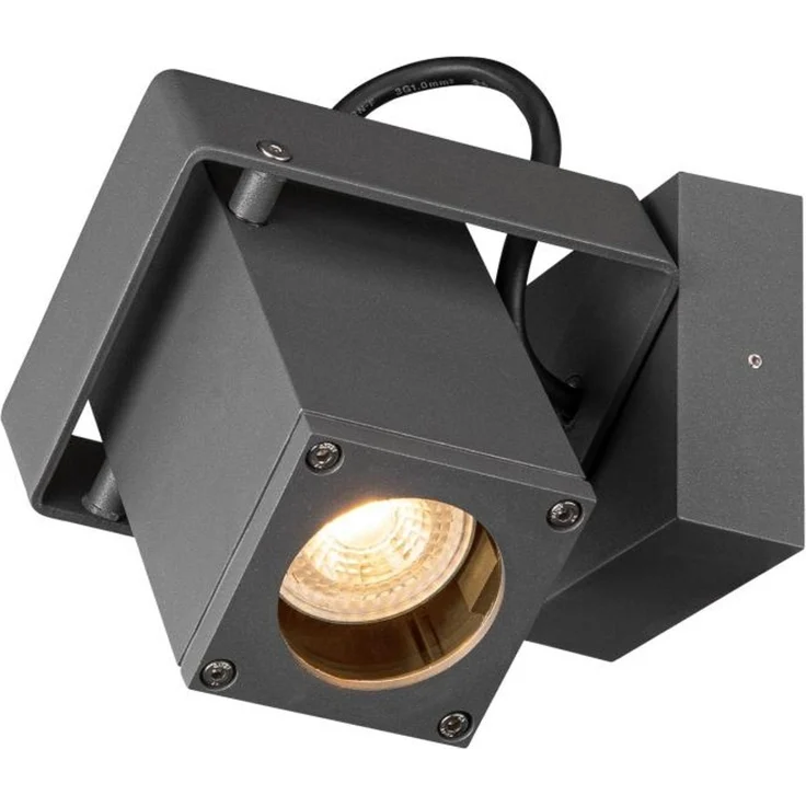 SLV 1004653 THEO BRACKET CW Outdoor Wand- und Deckenaufbauleuchte QPAR51 anthrazit – Bild 2