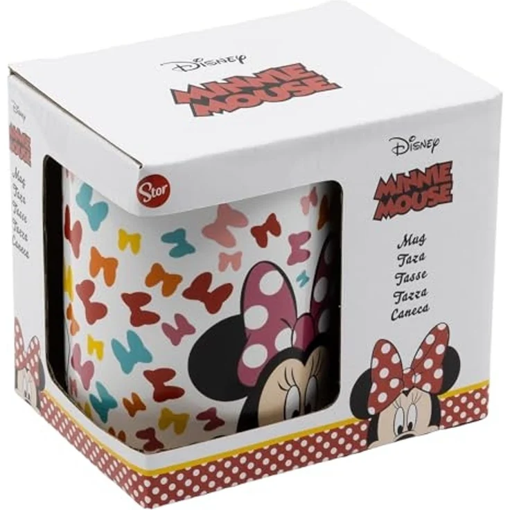 Disney Minnie Mouse Tasse 325ml – So Edgy Bows Keramikbecher im Geschenkset – Bild 3