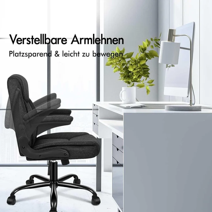 Ergonomischer Massage Büro - Gaming Stuhl Schwarz 150kg – Bild 7
