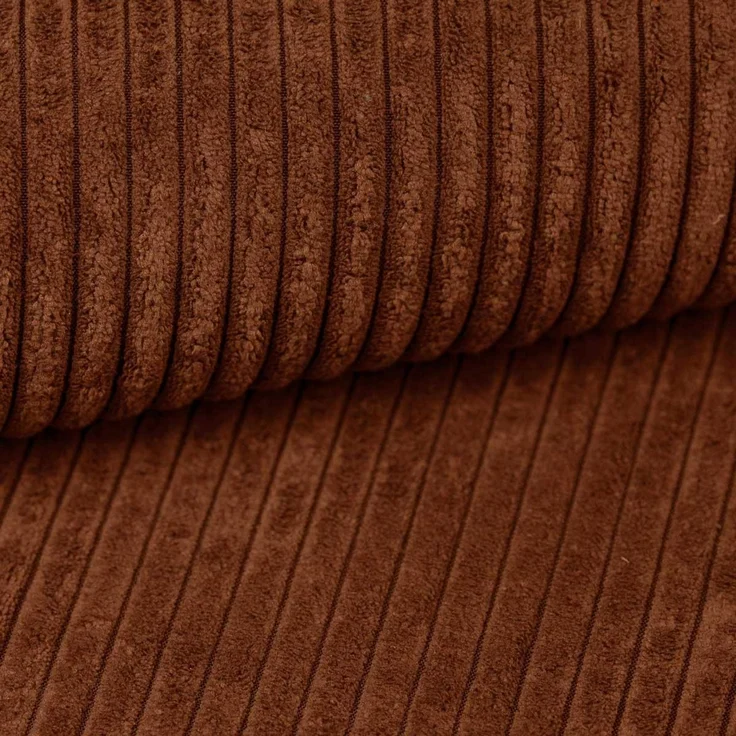 Wohnero24 Schlafsofa HIRA 240x102 cm – Premium Cord Sofa Karamellbraun mit Schlaffunktion 191x152 cm & Bettkasten – Bild 7