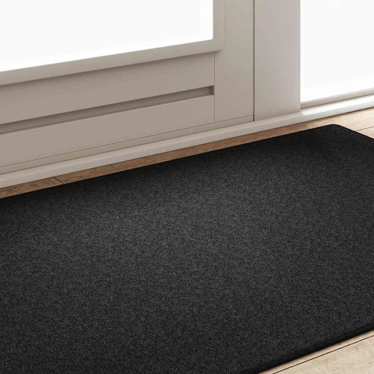 vidaXL Teppichläufer Anthrazit 100 x 150 cm 100% Polypropylen 42011367 – Bild 3
