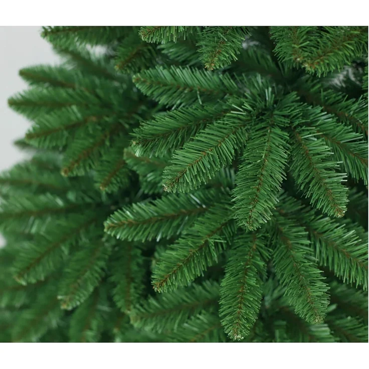 QLS Künstlicher Weihnachtsbaum NK13, Fichtenbaum, Tannenbaum mit Ständer 120-250 cm Christbaum Wohnzimmer – Bild 2