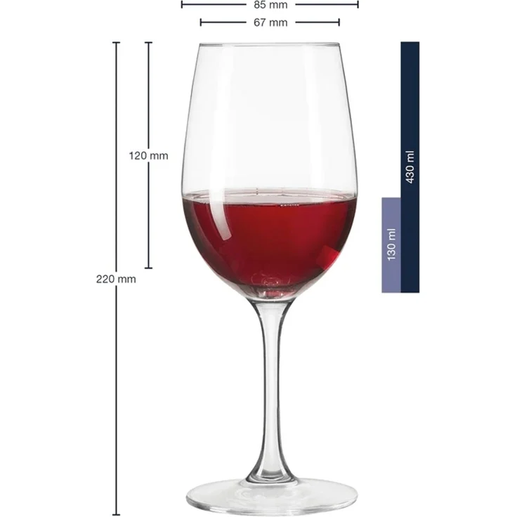 Leonardo Ciao+ Rotweinglas 430 ml – Bild 2