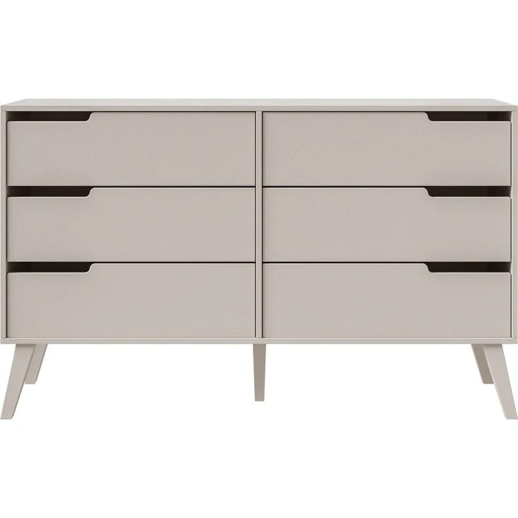 Kommode Nedila 6S (Farbe: Cashmere) – Bild 1