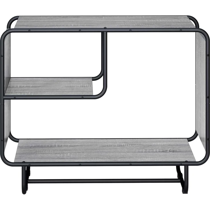 vidaXL Sideboard Sonoma-Grau 80 x 37.5 x 64.5 cm Holzwerkstoff 8007933 – Bild 3