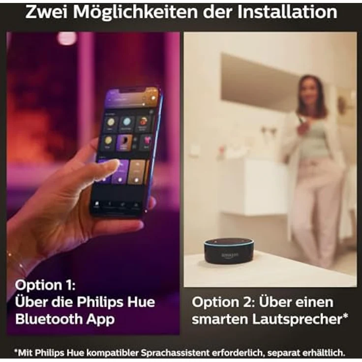 Philips Hue White&Col. Amb. Xamento Einbauspot silber 1x4.2W – Bild 9