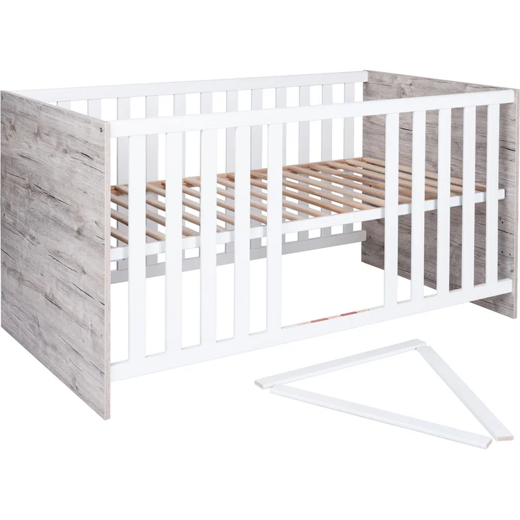 Babymöbel-Megaset »Bente« 7-teilig, Eiche Sand / Weiß, Arthur Berndt – Bild 8