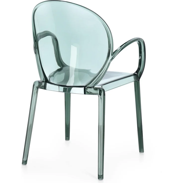 Gartenstuhl Allican 4er-Set Kunststoff, modern mit Armlehne, stapelbar, mint – für Innen und Außen – Bild 6