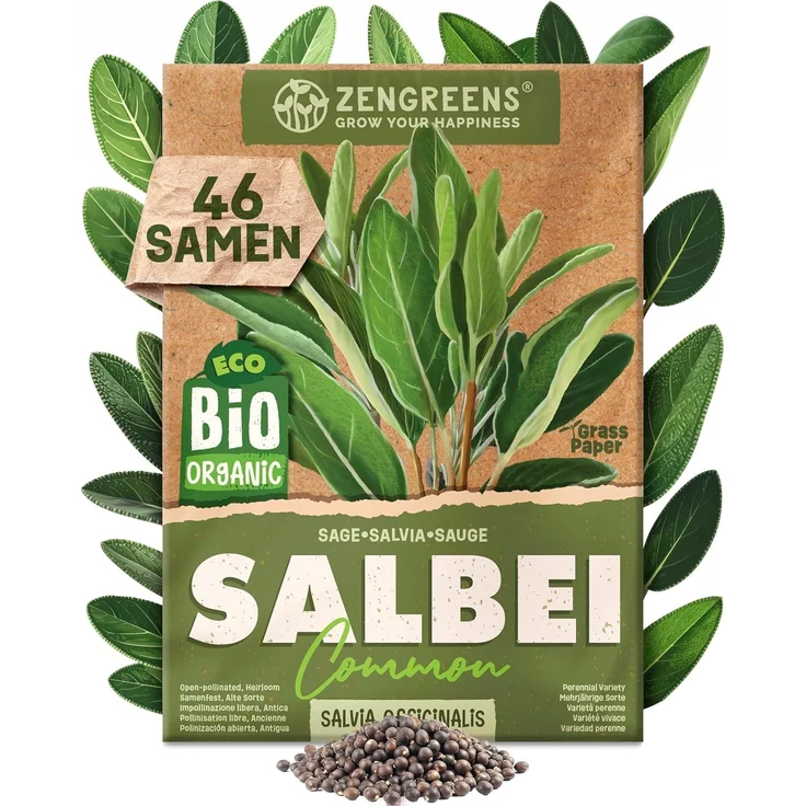 ZenGreens® - Bio Kräutersamen im 40er Set - 40 Kräuter Samen für den einfachen Anbau im Garten, Balkon oder Hochbeet - Pflanzensamen - Saatgut – Bild 20