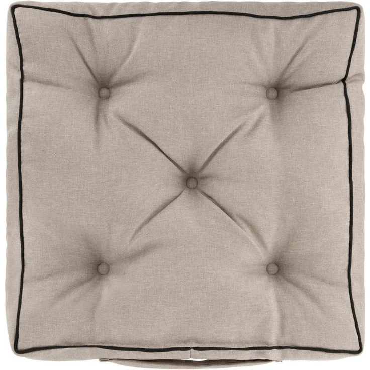 Aspero Sitzauflage 2 Stuhlkissen 45x45 cm Murcia, Gepolsterte Outdoor Auflage mit Steppung – Bild 3