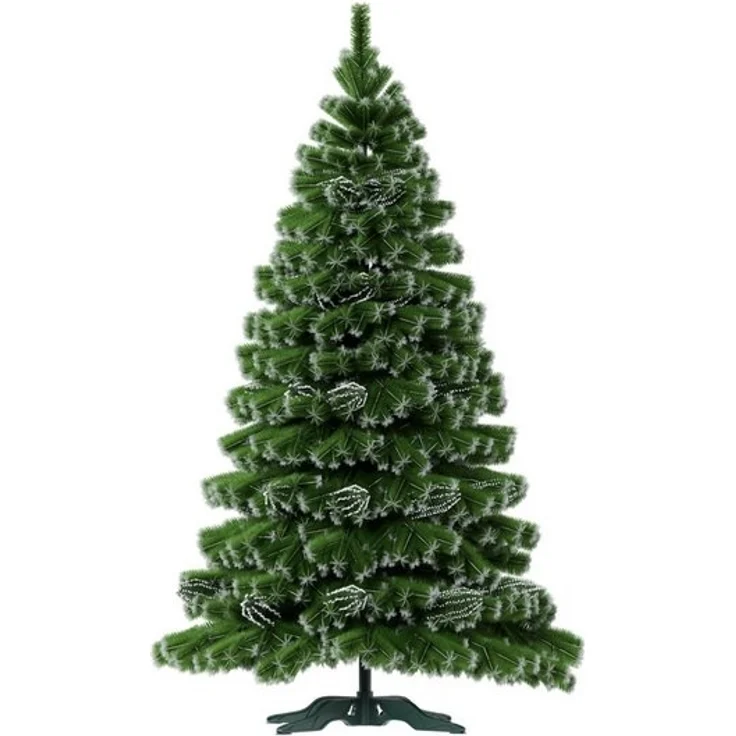QLS Künstlicher Weihnachtsbaum NK9, Kieferbaum, Tannenbaum Rosa mit Ständer 150-250 cm Christbaum Wohnzimmer – Bild 4