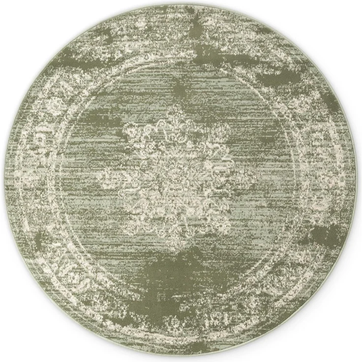 HANSE Home Teppich Lydia, rund, Höhe: 9 mm, Wohnzimmer, Schlafzimmer, Flur, Kurzflor, orientalisch, Vintage, weich – Bild 10