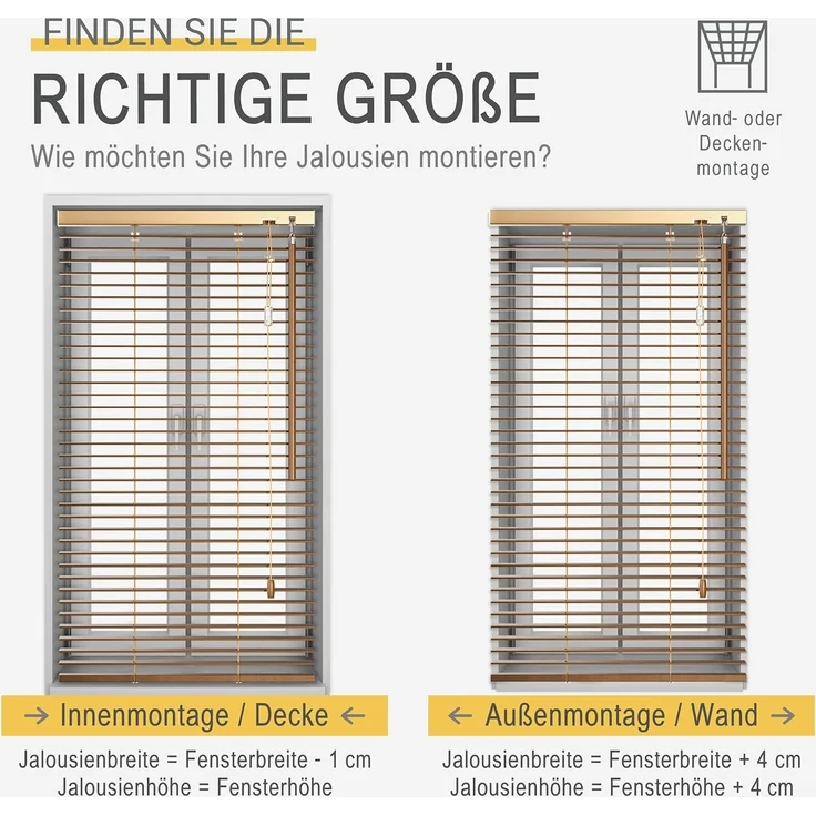 Sol Royal Jalousie SolDecor JH3, Holzjalousie Eiche – Bild 5