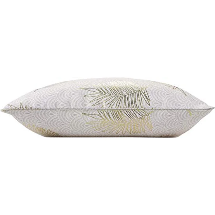 U10 Dekokissen SUNNY - Diele & Esszimmer & Wohnzimmer & Küche & Schlafzimmer Dekokissen in Weiss/gold – Bild 4