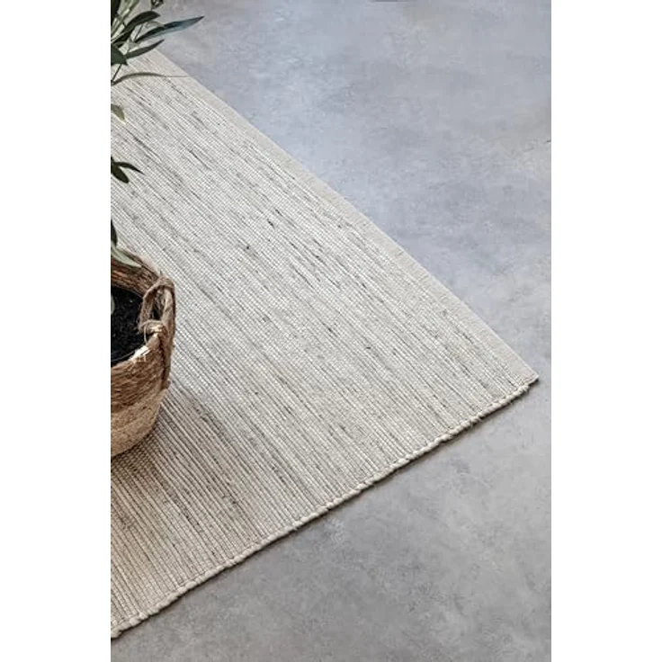 HANSE Home Teppich Dhaka Juteteppich, rechteckig, Höhe: 5 mm, Handgewebt, Jute, Wolle, Natur, Wohnzimmer, Flur, Klassisch, Boho – Bild 9