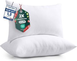 Utopia Bedding 2er Set Kissenfüllung 50x70 cm