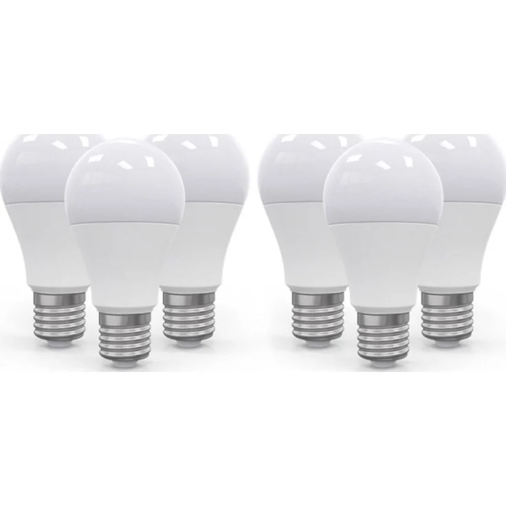 Omega OMEGA LED BULB LED ECO 2800K E27 10W 6 PACK 220-240V [45704]