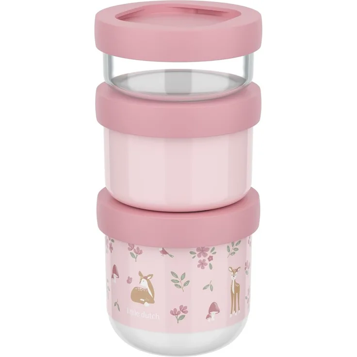 Mepal X Little Dutch Fairy Garden Snackbox Stack M