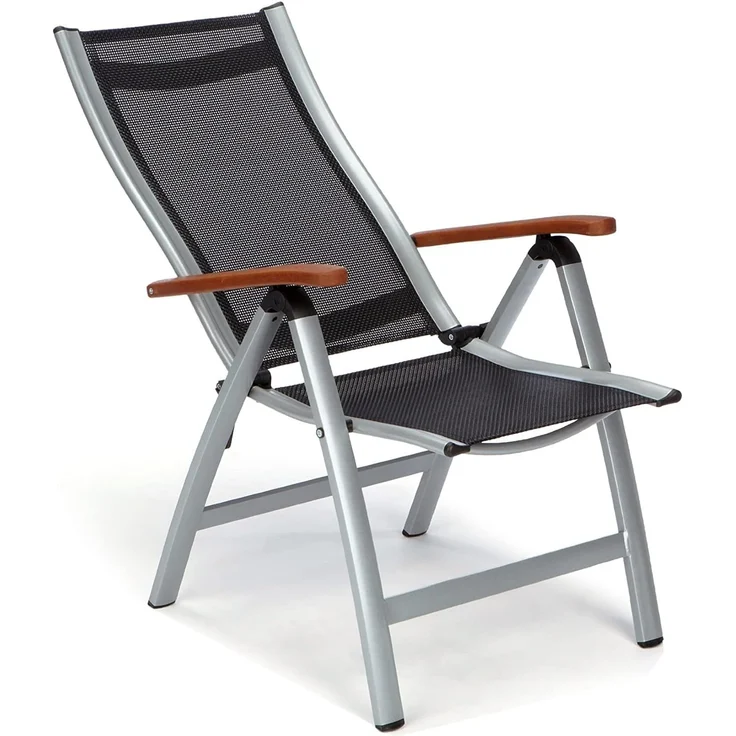 Sun Garden Alu Sun Star Comfort Klappsessel - silber – Bild 3