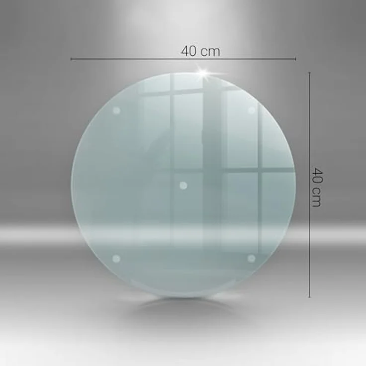 Tulup Schneidebrett Transparent Küchenbrett Servierbretter, Gummifüße – Bild 6
