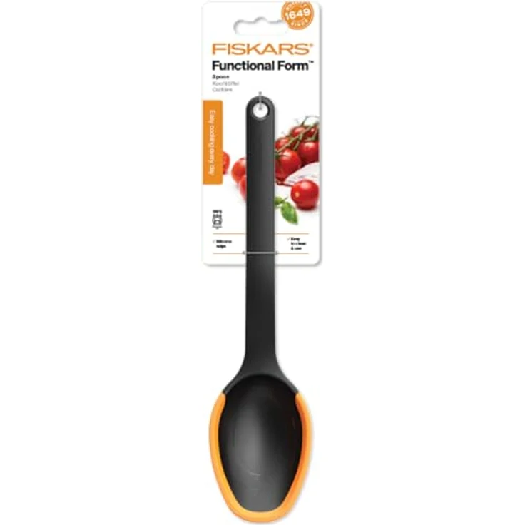 Fiskars Functional Form Kochlöffel mit Silikonkante, Rührlöffel, Kochzubehör, 1027299 – Bild 8