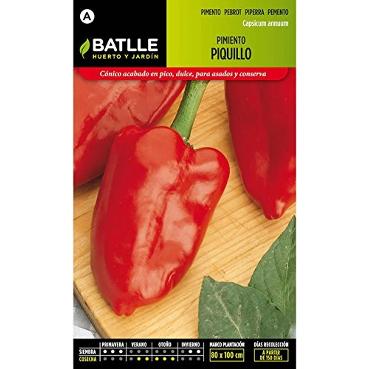 Batlle Gemüsesamen - Paprika Piquillo de Lodosa (300 Samen) – Bild 3
