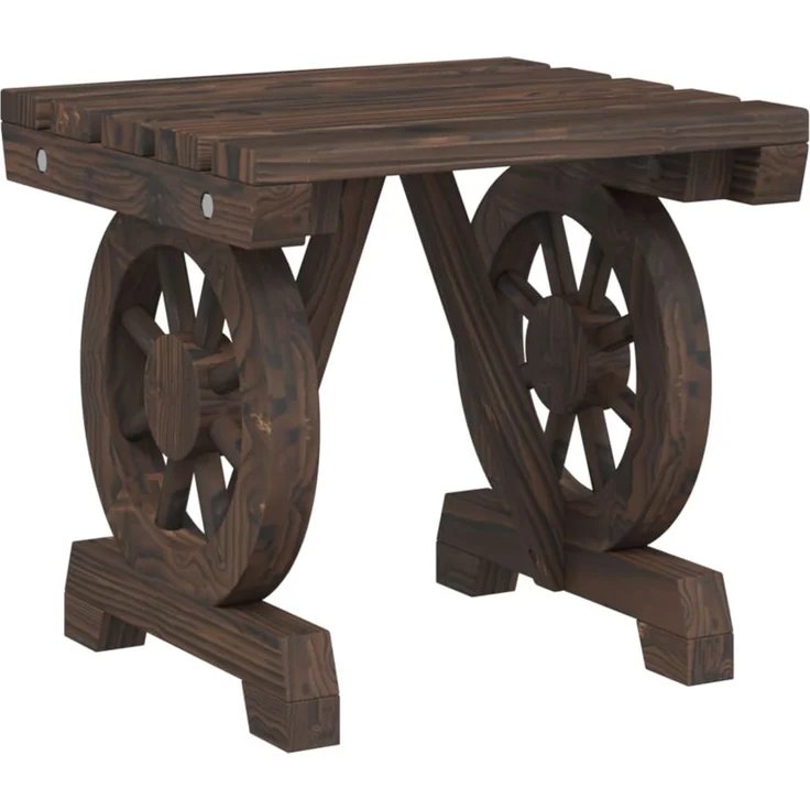 vidaXL Garten-Fußhocker 40x36,5x38,5 cm Massivholz Tanne 365110 – Bild 5