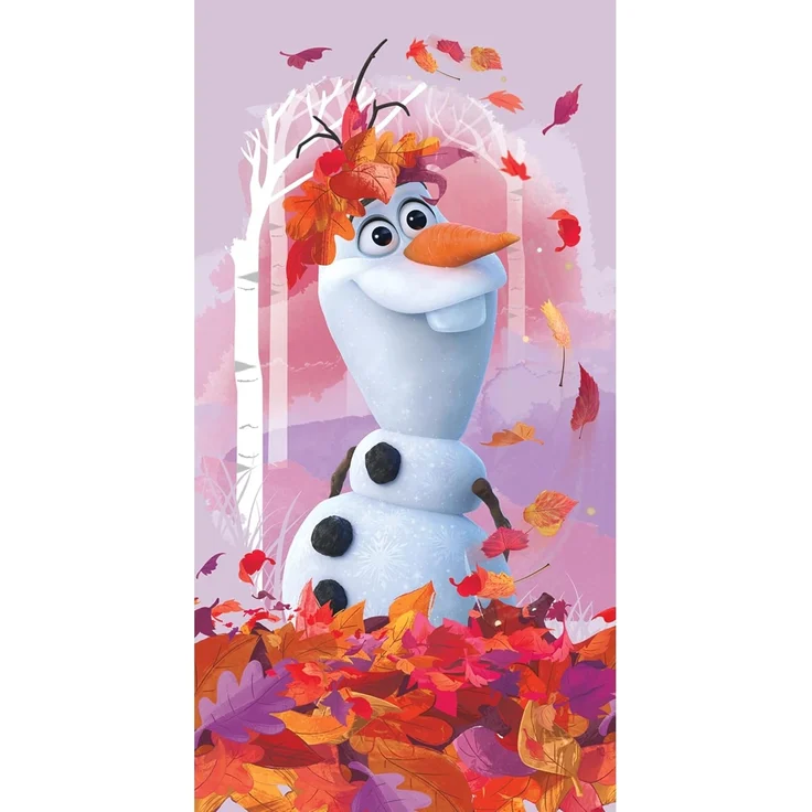 BERONAGE Strandtücher Frozen die Eiskönigin Badetuch Olaf Summer 75x150 cm, 100% Baumwolle (1-St), Frottee in Velours-Qualität – Bild 5