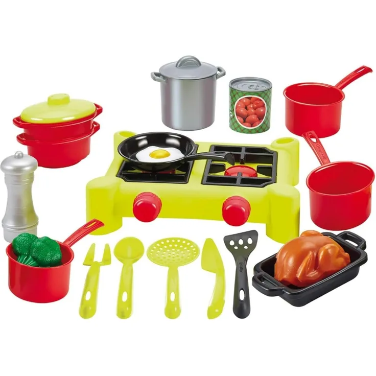 Ecoiffier 2649 Campingkocher mit Zubehör