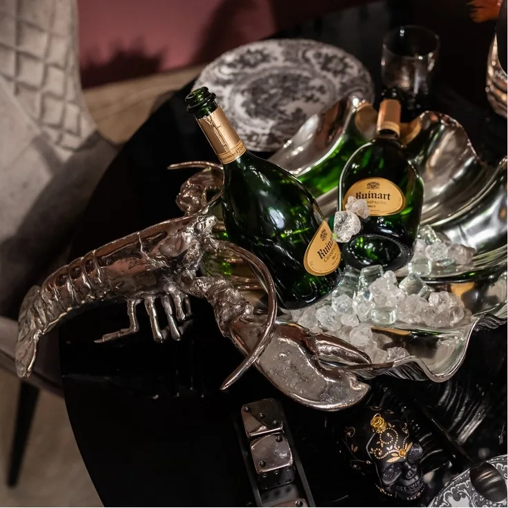 Kare Design Küchenregal Flaschenhalter Lobster