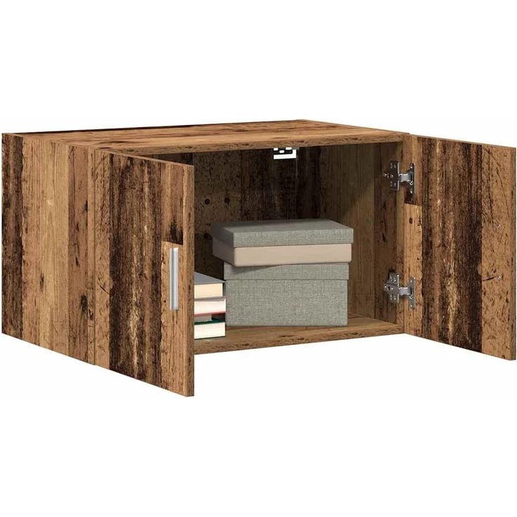 vidaXL Wandschrank Altholz 70 x 42,5 x 40 cm Holzwerkstoff 869150 – Bild 2
