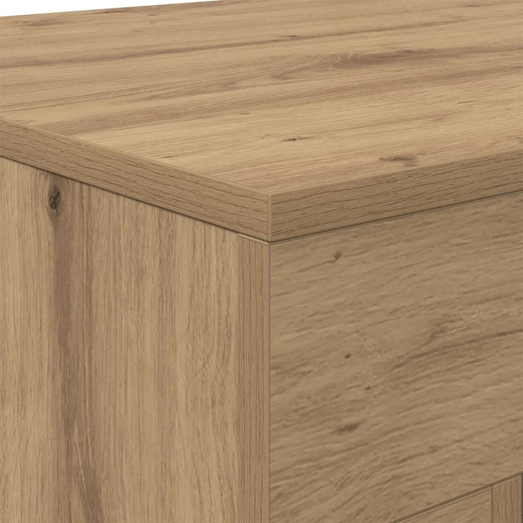 vidaXL Couchtisch Artisan-Eiche 99.5 x 50 x 50 cm Holzwerkstoff 899910 – Bild 8