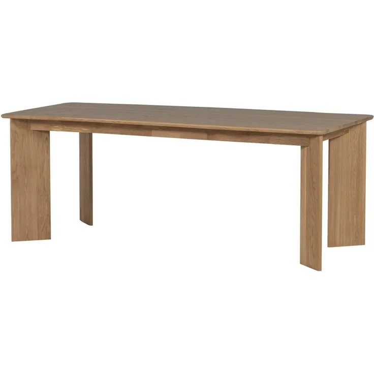 Esstisch DTL - Eichenholz Natur Transparent, 180 cm