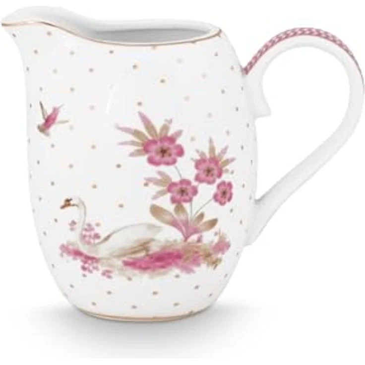 PiP Studio Milchkännchen Jolie Dots Gold Pink Krug 250ml – Bild 1