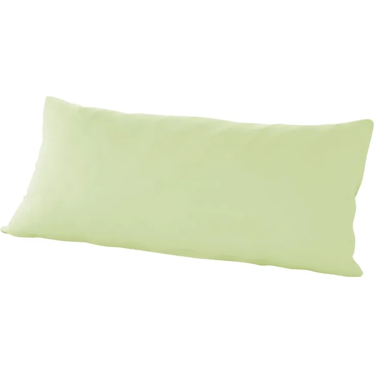 Mako Kissenbezug Feinjersey 40 x 80 cm limone