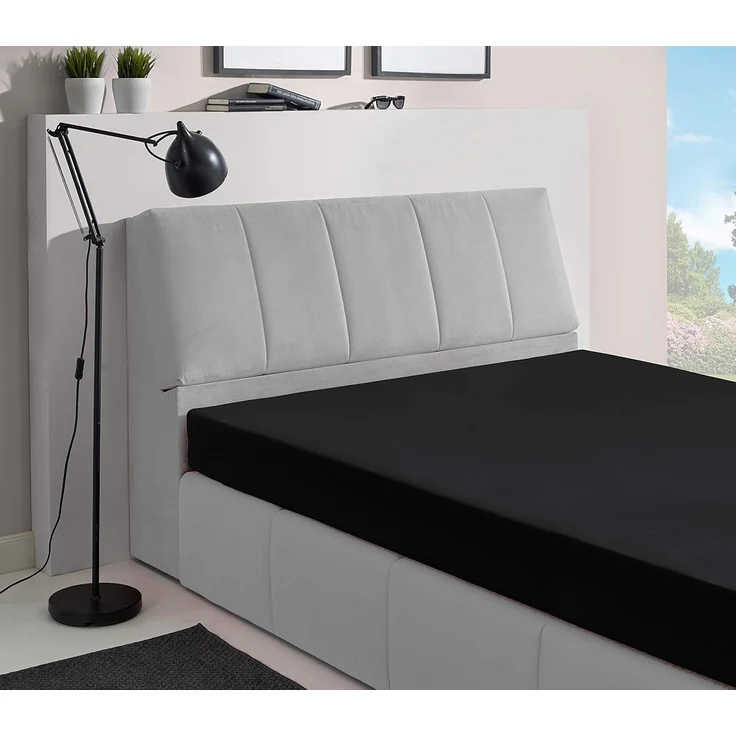 Hometex Premium Textiles Spannbettlaken aus Frottier Stoff bis 23 cm Steghöhe, Frottee, Gummizug: Rundumgummizug, Kuschelig warm und extra weich, ideal für die kalte Jahreszeit – Bild 6