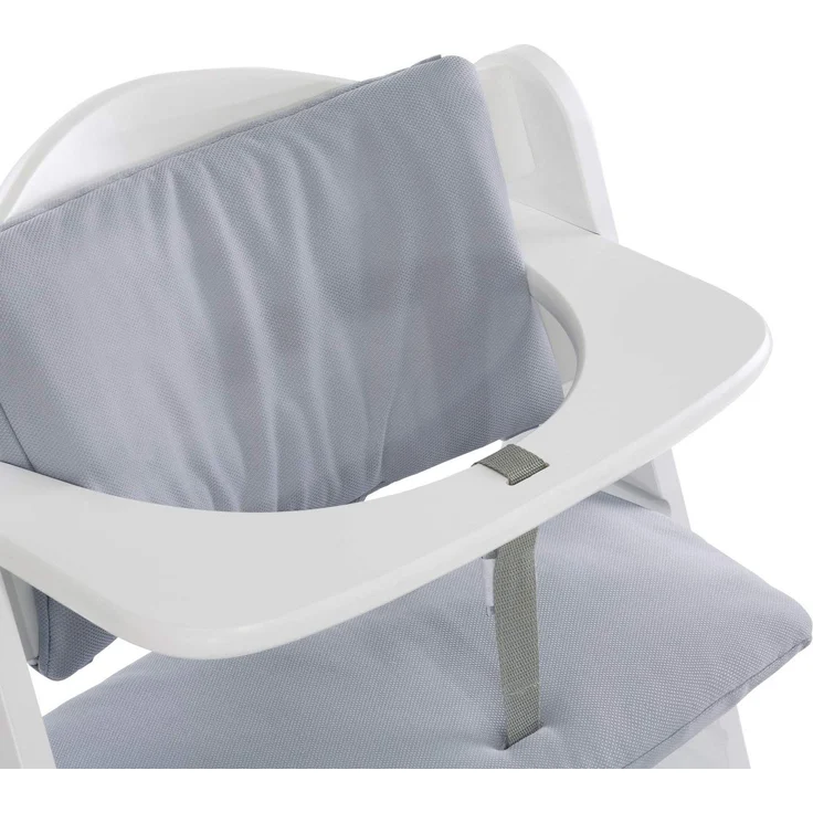 HAUCK 'Highchair Pad Deluxe' Hochstuhl Sitzkissen Stretch Grey – Bild 6